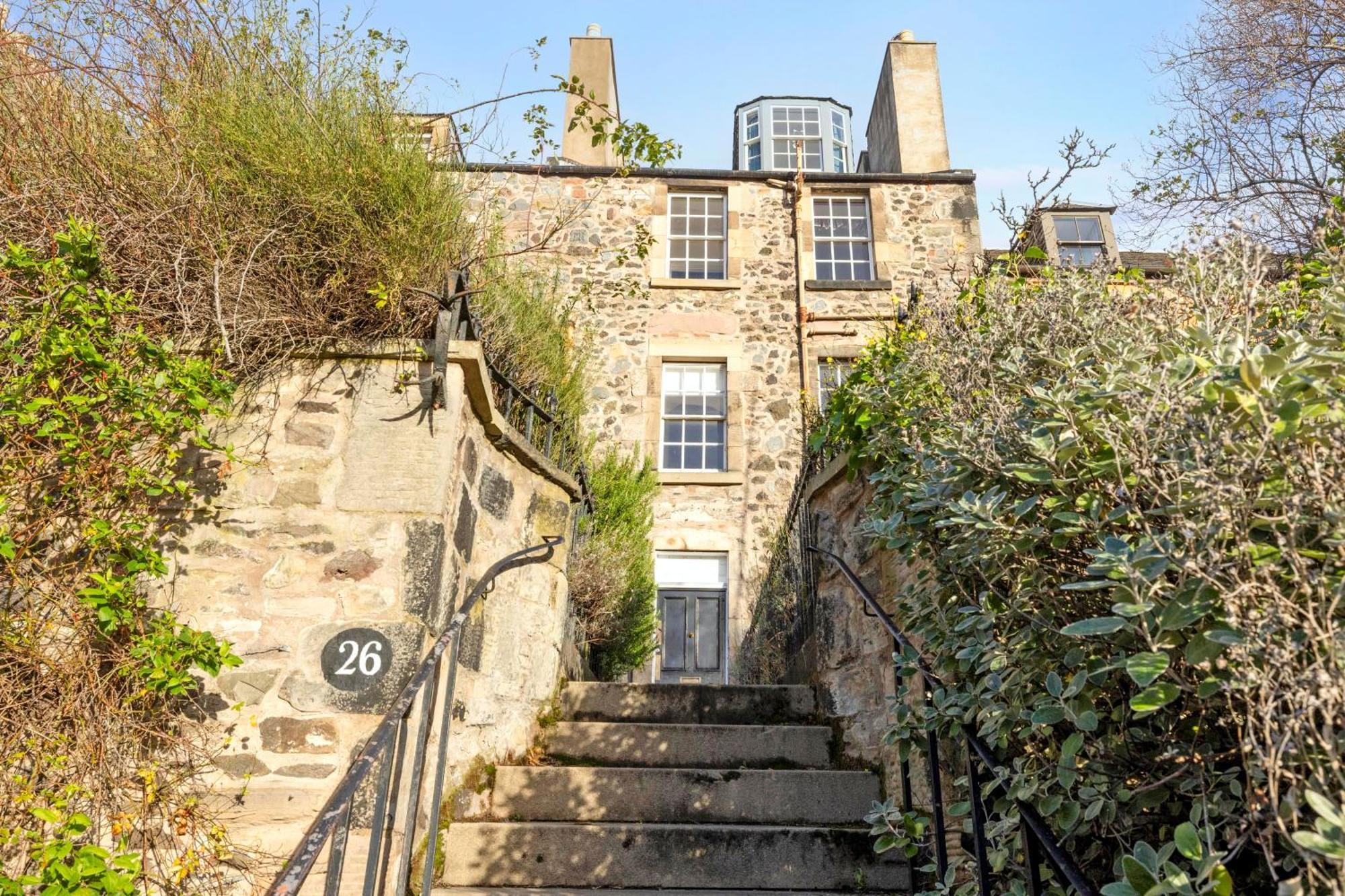 Joivy Beautiful Apartment, Private Garden, Calton Hill EDI Eksteriør bilde